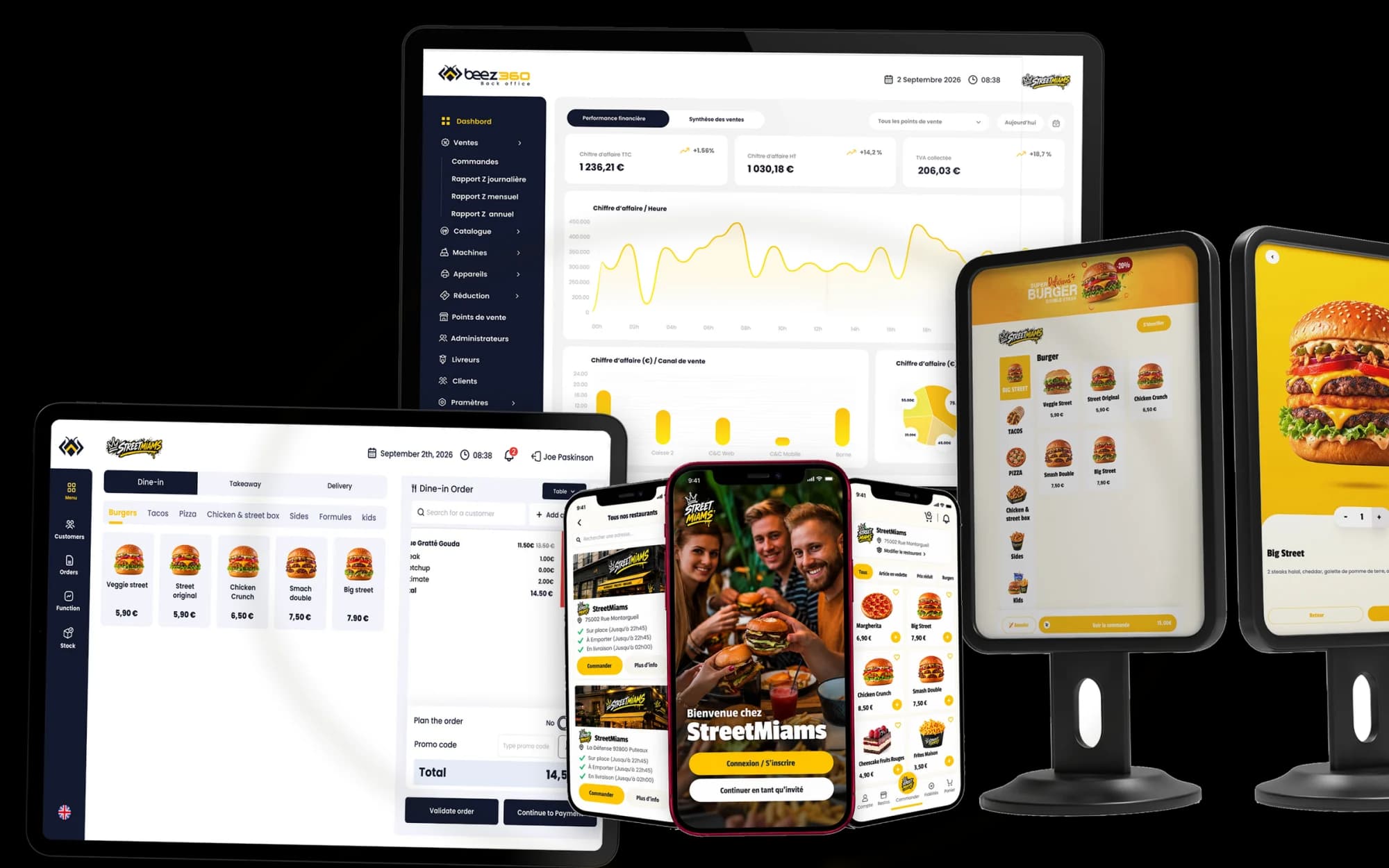 Beez360 product interface ecosystem
